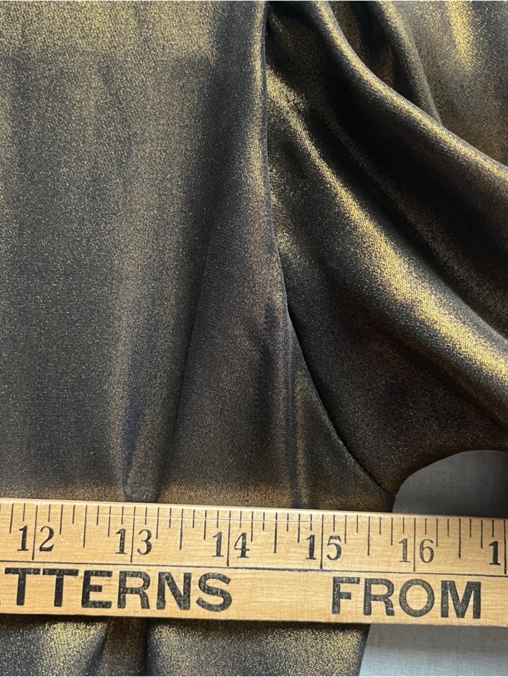 FRAME Metallic Gold Custom Altered Bodysuit Top Small Flawed - Picture 10 of 10